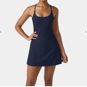 NWT Halara Everyday Cloudful Backless Activity Dress Size L